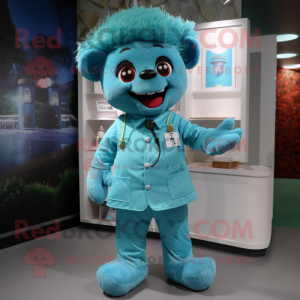 Cyan Doctor mascotte...