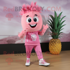 Pink Pineapple mascotte...