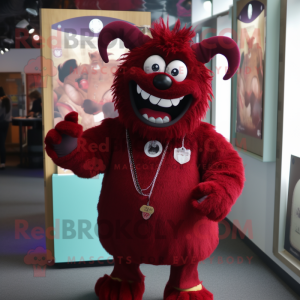 Maroon Devil mascotte...