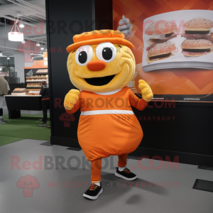 Postava maskota Orange...