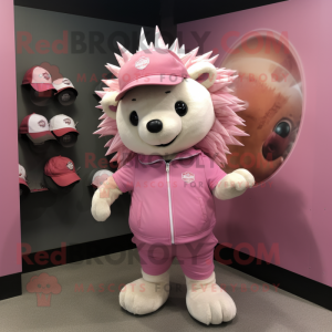 Personagem de mascote Pink...