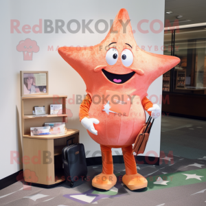 Peach Starfish maskot...