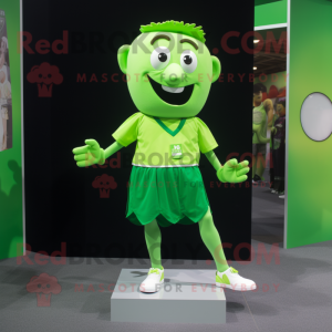 Lime Green Irish Dancing...