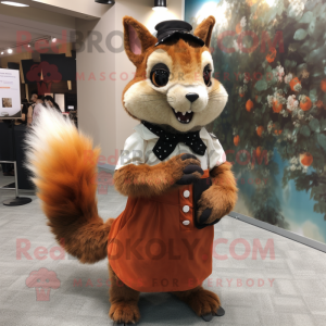 Rust Squirrel mascota...