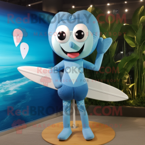 Postava maskota Sky Blue...