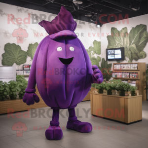 Purple-Beet Maskottchen...