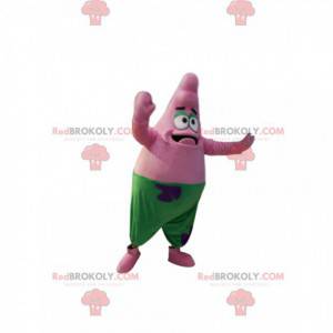 Mascote Patrick, a estrela do mar em Bob Esponja Calça Quadrada