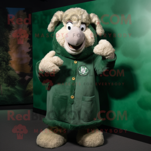 Forest Green Sheep mascotte...