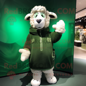 Forest Green Sheep maskot...