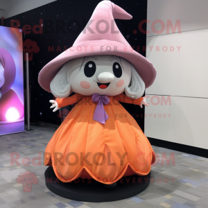 Peach Witch S Hat maskot...