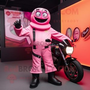 Pink Currywurst mascotte...