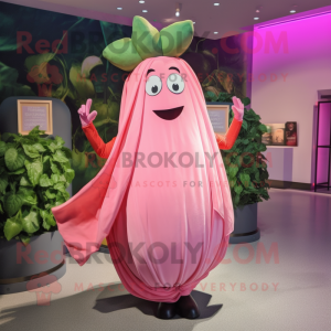 Pink Zucchini maskot...