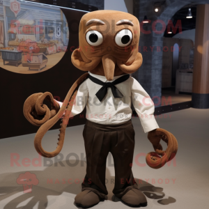 Brown Kraken mascotte...