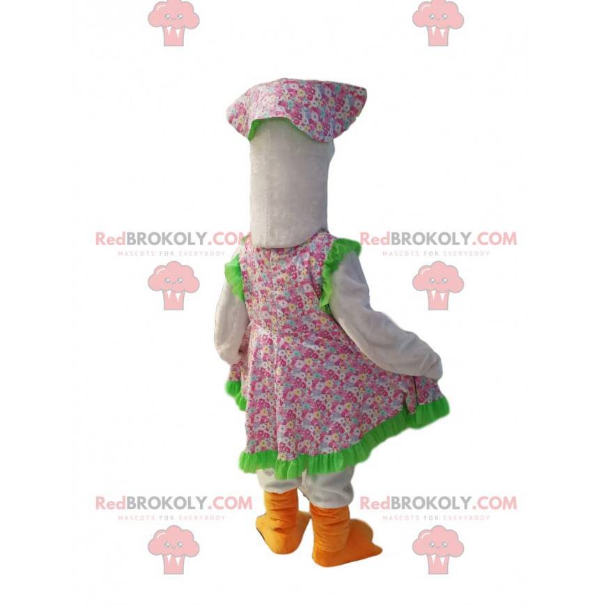Gåsemaskot med en landekjole. Gås kostume - Redbrokoly.com Gåsemaskot med en landekjole. Gås kostume - Redbrokoly.com