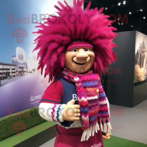 Magenta Chief mascotte...