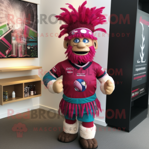 Magenta Chief mascotte...