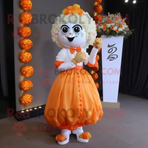 Postava maskota Orange Pop...