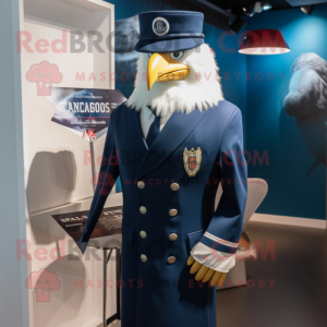 Navy Bald Eagle mascotte...