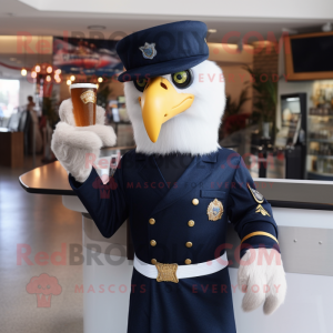 Navy Bald Eagle maskot...