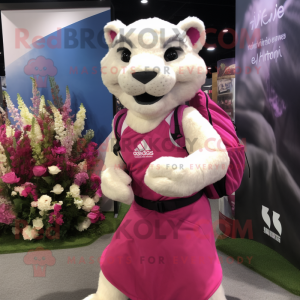 Magenta Puma mascotte...