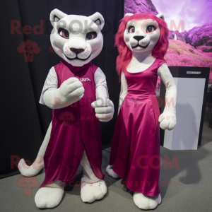 Magenta Puma mascotte...