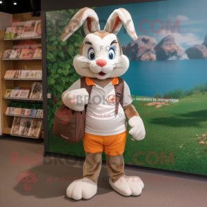  Wild Rabbit maskot kostume...