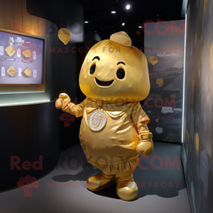 Gold Potato maskot...