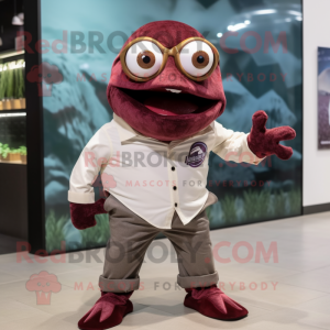 Maroon Piranha mascotte...