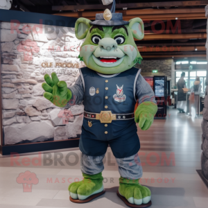 Olive Irish Castle mascotte...