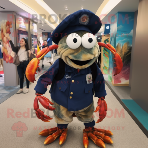 Navy Hermit Crab mascotte...