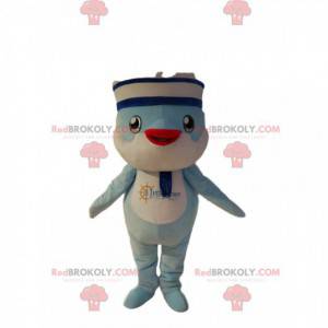 Bird mascot in sailor outfit. Bird costume - Redbrokoly.com