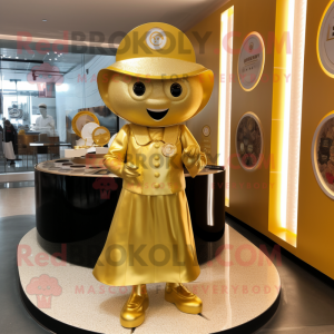 Gold Plate Spinner mascotte...