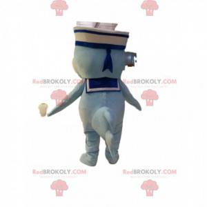 Vogelmaskottchen im Matrosenoutfit. Vogelkostüm - Redbrokoly.com