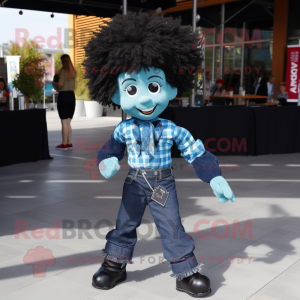 Black Irish Dancer mascotte...