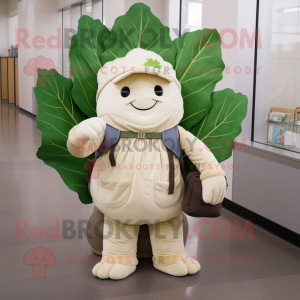 Personagem de mascote Beige...