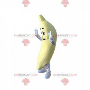 Sorridente mascote banana. Fantasia de banana - Redbrokoly.com