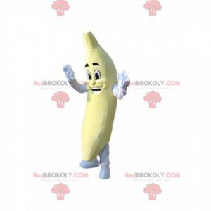 Smiling banana mascot. Banana costume - Redbrokoly.com