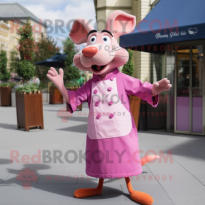 Pink Ratatouille maskot...