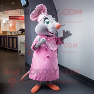 Pink Ratatouille maskot...