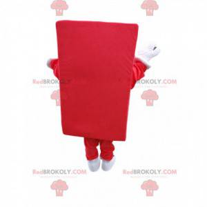 Red LEGO part mascot. Lego costume - Redbrokoly.com