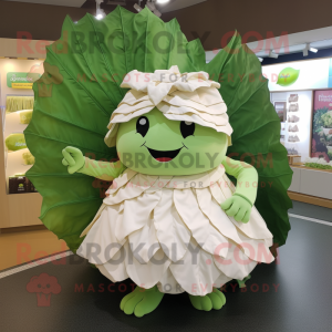 Cream Cabbage Leaf...