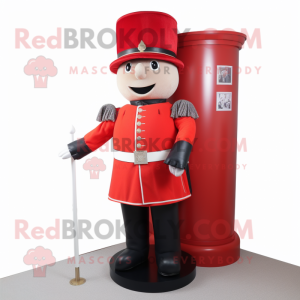 Rød britisk Royal Guard...