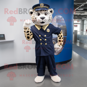 Navy Cheetah mascotte...