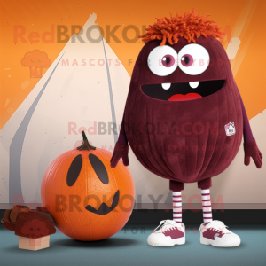 Maroon Pumpkin mascotte...