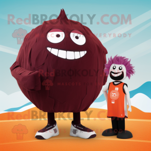 Maroon Pumpkin mascotte...