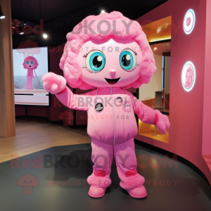 Pink Momentum mascotte...