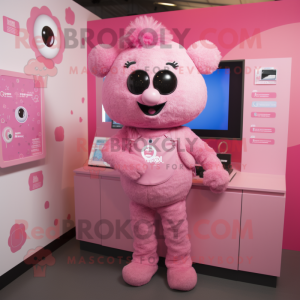 Pink Momentum mascotte...