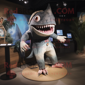 Nan-Megalodon Maskottchen...