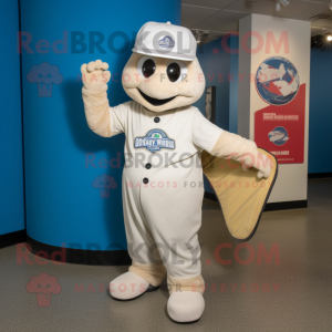 White Pizza mascotte...