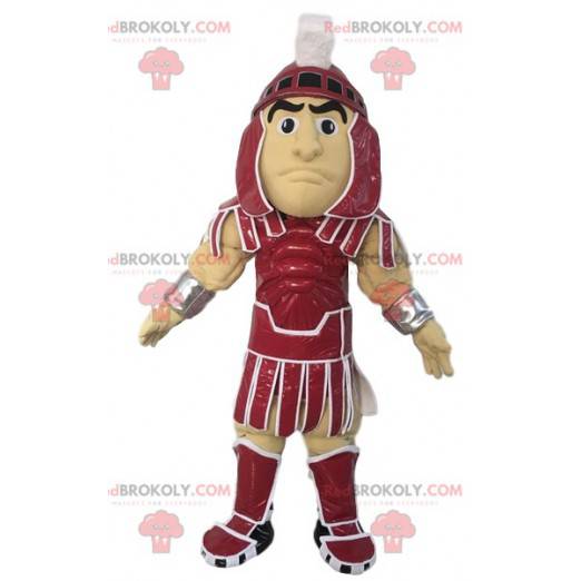 Roman warrior mascot in armor. Warrior costume. - Redbrokoly.com